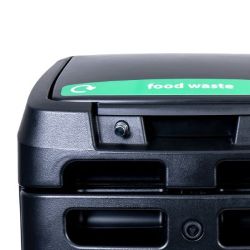 Wat is dit? Slot met draaiknop voor het deksel